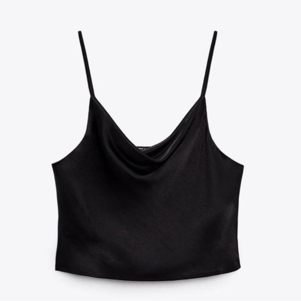 Satin Zara Crop Top